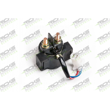 Rick's Motorsports Electrics Universal Starter Solenoid Switch for KTM 400 EXC '99-11, 625 SMC '03-08, LC4 640 '01-07, 660 Rally '03-07